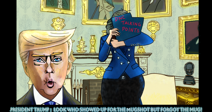 President Donald Trump Gretchen Whitmer Visit Political Cartoon