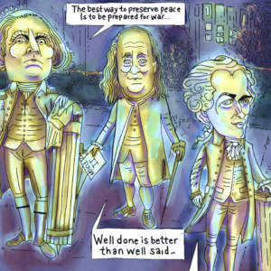 Political cartoon analysis with behind-the-scenes insights, symbolism breakdowns, and artist commentary. Unlock private notes and deeper meaning behind each editorial cartoon. Editorial cartoon concept package