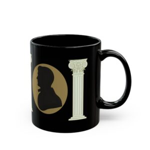 Honor Mug Neoclassical Political Art Repay My Father with Honor Conservative Gift for Legacy Duty