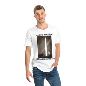 Liberation Day Washington D.C. 2025 Premium Tee Men's Curved Hem Tee  Political Statement Shirt, Casual Wear, Gift for Activists