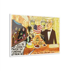 The Great MAGA Banquet – Framed Collector’s Print (Gallery Edition)