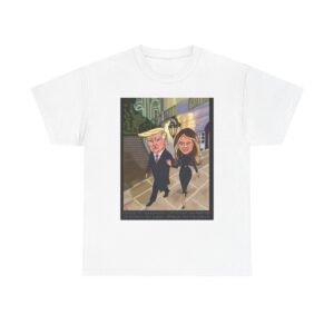 Melania Trump Documentary Premiere Shirt – “The Subject Approaches the Screen” by Maria Grasmick