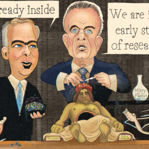 museum quality political cartoon print